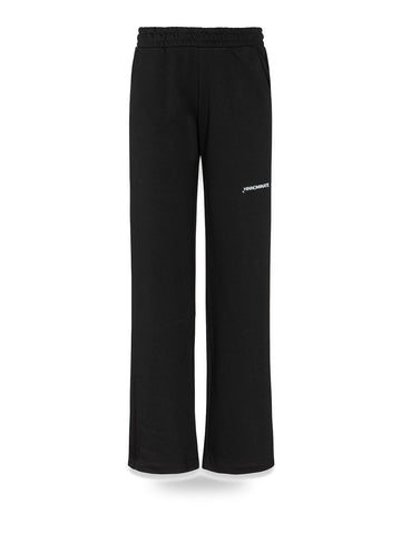 Hinnominate Pantalone A Palazzo In Felpa - Pantaloni Donna - Nero