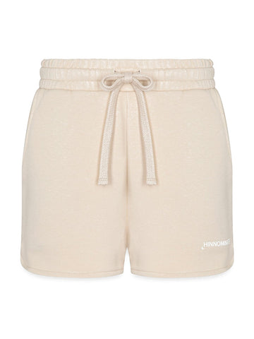 Hinnominate Shorts Felpa Spacchetti Laterali - Shorts Donna - Beige