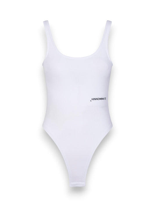 Hinnominate Body A Canotta In Costina - Intimo Donna - Bianco Ottico