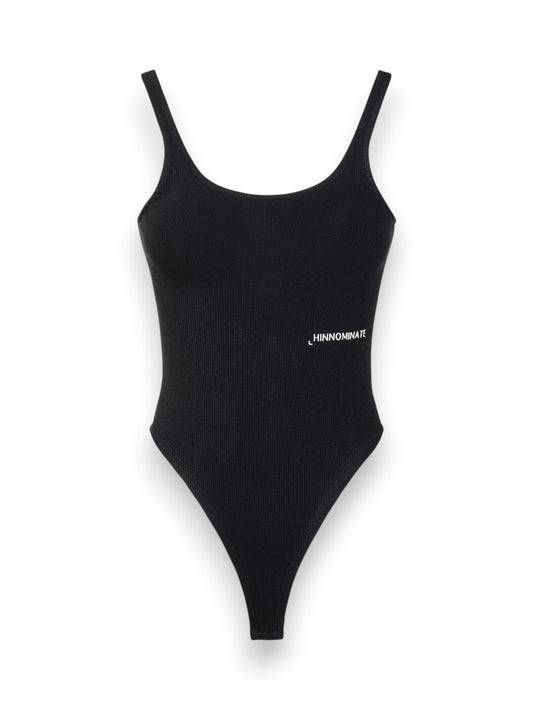 Hinnominate Body A Canotta In Costina - Intimo Donna - Nero