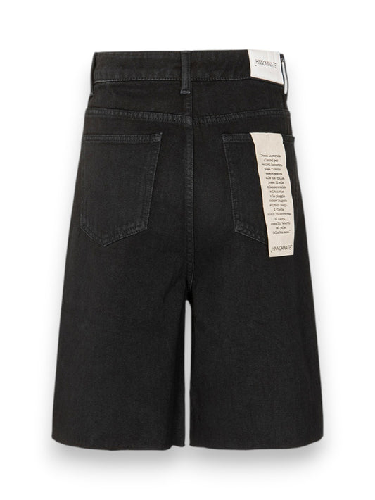 Hinnominate Bermuda In Bull Denim - Shorts Donna - Nero