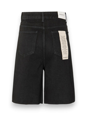 Hinnominate Bermuda In Bull Denim - Shorts Donna - Nero