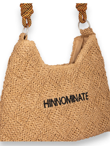 Hinnominate Borsa In Rafia Piccola - Borse Donna - Naturale