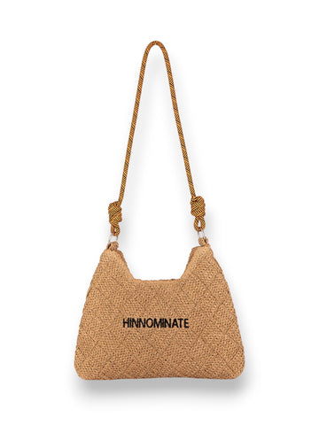 Hinnominate Borsa In Rafia Piccola - Borse Donna - Naturale