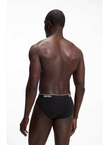 Hugo Boss Brief 3P Power - Intimo Uomo - Nero