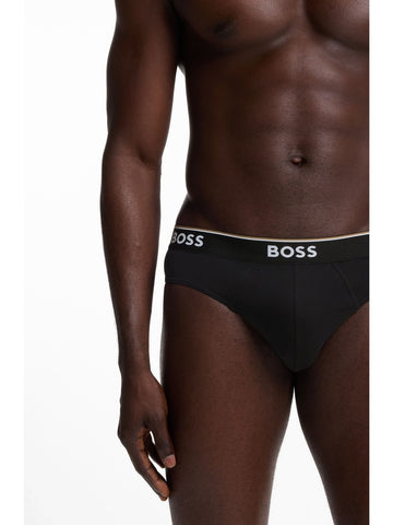 Hugo Boss Brief 3P Power - Intimo Uomo - Nero