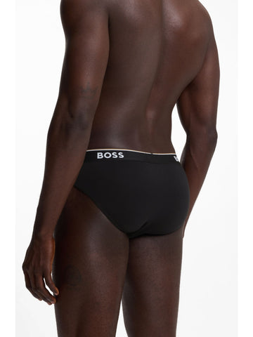 Hugo Boss Brief 3P Power - Intimo Uomo - Nero