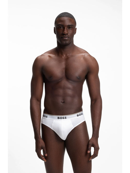 Hugo Boss Brief 3P Power - Intimo Uomo - Bianco