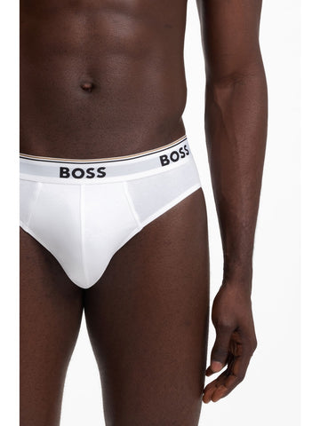 Hugo Boss Brief 3P Power - Intimo Uomo - Bianco