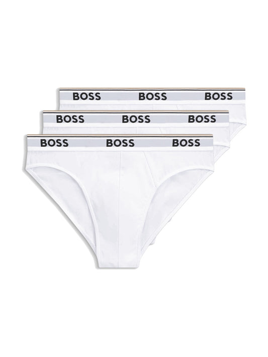 Hugo Boss Brief 3P Power - Intimo Uomo - Bianco