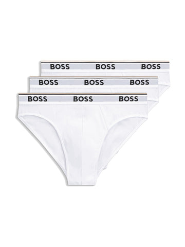 Hugo Boss Brief 3P Power - Intimo Uomo - Bianco