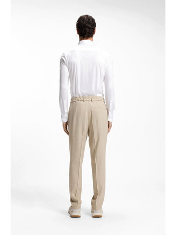 Hugo Boss Pantaloni Uomo - Panna