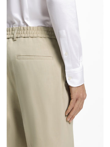 Hugo Boss Pantaloni Uomo - Panna