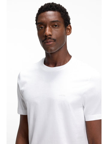 Hugo Boss Thompson 01 - T-Shirt Uomo - Bianco