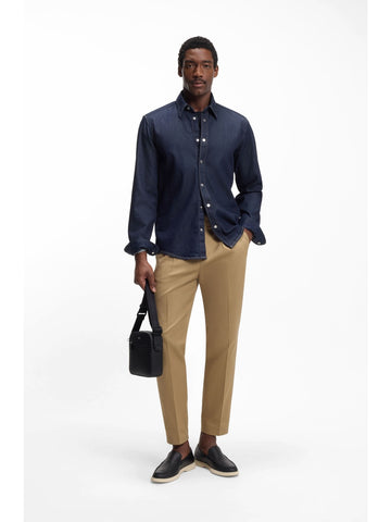 Hugo Boss Thompson - T-Shirt Uomo - Blu