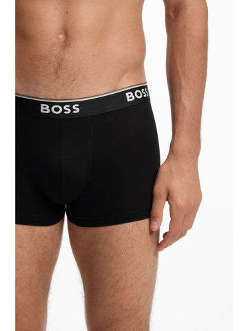 Hugo Boss Trunk 3P Power - Intimo Uomo - Nero