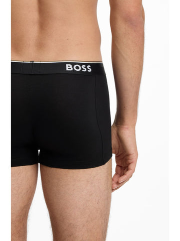 Hugo Boss Trunk 3P Power - Intimo Uomo - Nero