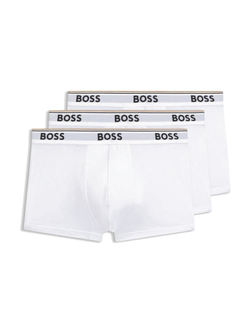 Hugo Boss Trunk 3P Power - Intimo Uomo - Bianco