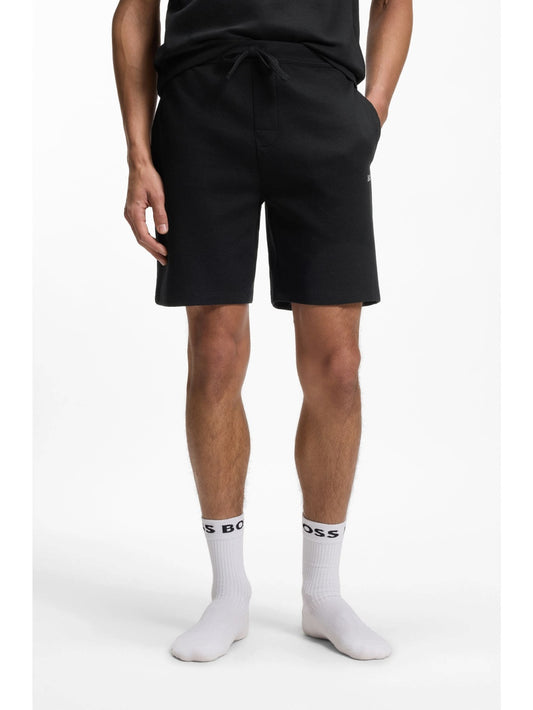 Hugo Boss Waffle Shorts - Shorts Uomo - Nero