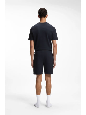 Hugo Boss Waffle Shorts - Shorts Uomo - Blu