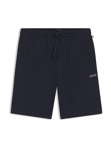 Hugo Boss Waffle Shorts - Shorts Uomo - Blu