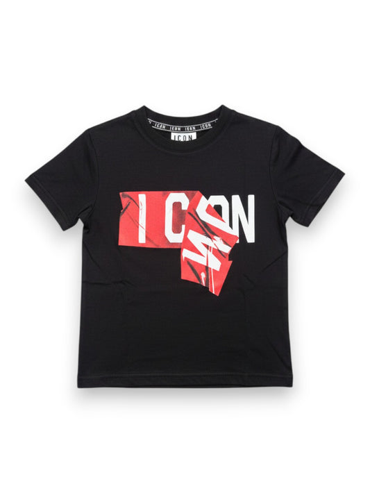 Icon T-Shirt Bambino - Nero