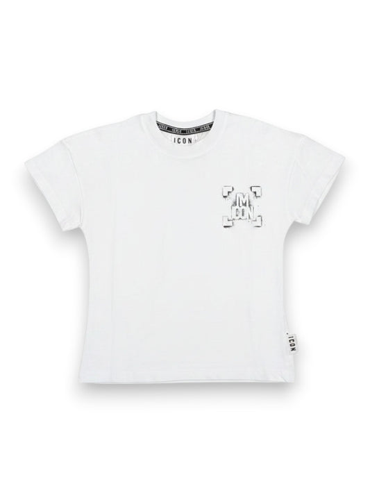 Icon T-Shirt Bambino - Bianco