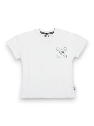 Icon T-Shirt Bambino - Bianco