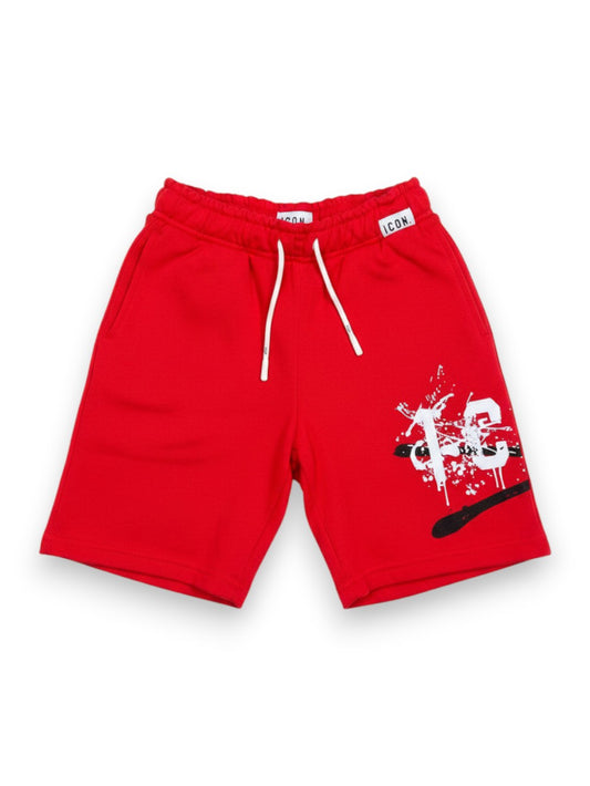 Icon Shorts Bambino - Rosso