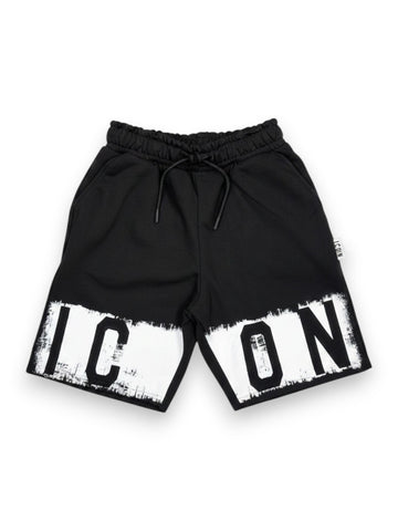 Icon Shorts Bambino - Nero