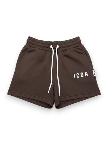 Icon Bermuda Logo Piccolo - Shorts Uomo - Moro