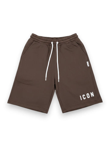 Icon Bermuda Basico Logo Piccolo - Shorts Uomo - Moro