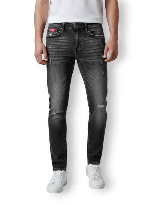 Icon Denim C/schizzi C/logo Piccolo - Jeans Uomo - Nero