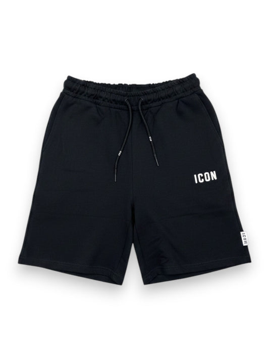 Icon Bermuda C/Ricamo - Shorts Uomo - Nero