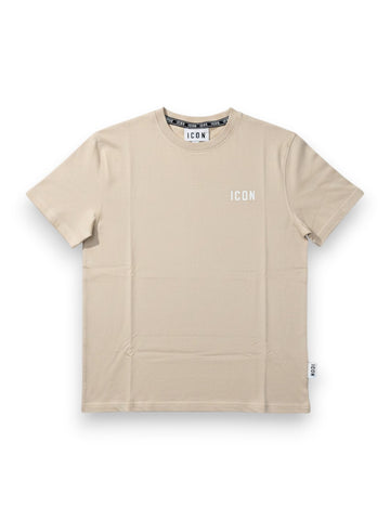 Icon T-Shirt Con Ricamo - T-Shirt Uomo - Avorio