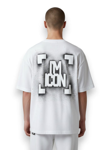 Icon T-Shirt C/Logo I'm Icon - T-Shirt Uomo - Bianco