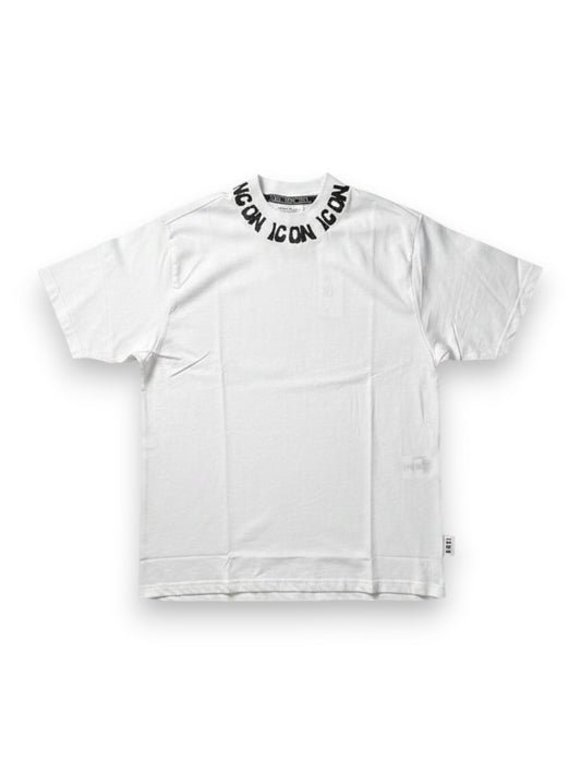 Icon T-Shirt C/Logo Su Girocollo - T-Shirt Uomo - Bianco