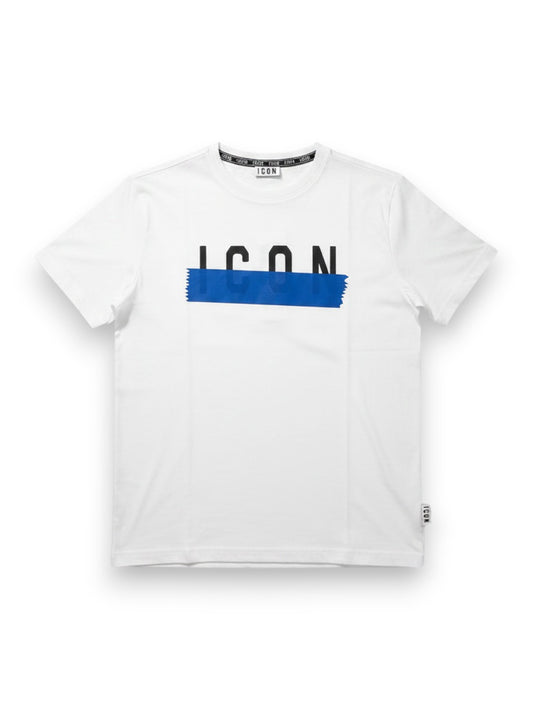 Icon T-Shirt C/Logo + Scotch - T-Shirt Uomo - Bianco