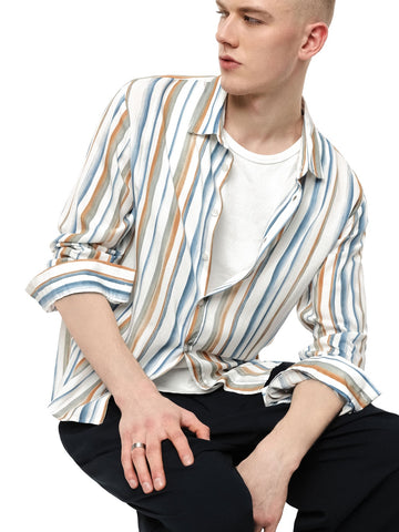 Camicia multicolor