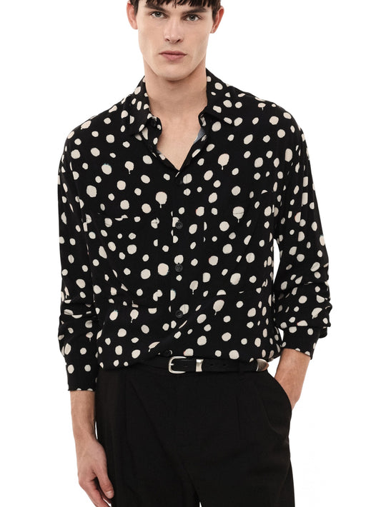 Camicia Nero/bianco