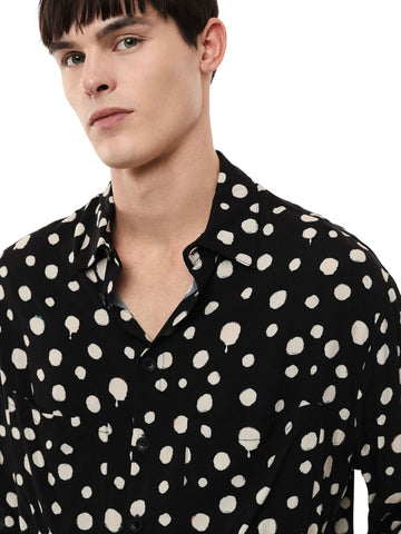Camicia Nero/bianco