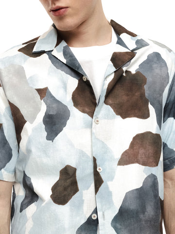 Camicia m/c multicolor