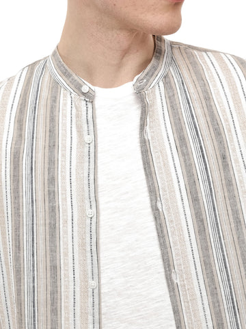Camicia multicolor