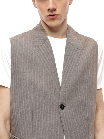 Gilet Marrone