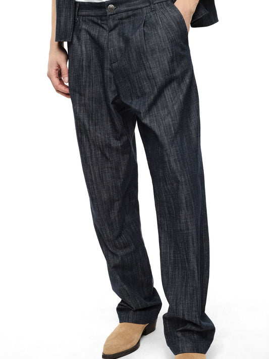 Pantalone blu denim