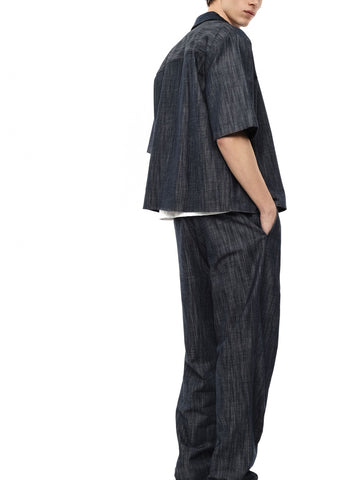 Pantalone blu denim