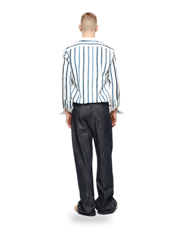Pantalone blu denim