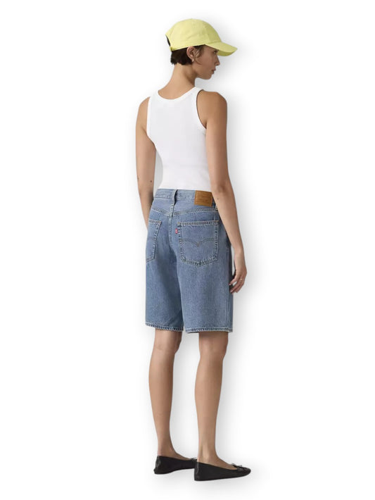 Levi's Baggy Dad Jort Own It Tencel - Shorts Donna - Denim
