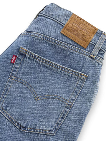 Levi's Baggy Dad Jort Own It Tencel - Shorts Donna - Denim