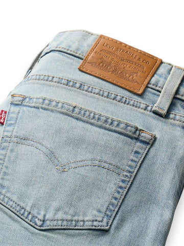 Levis 728 Hr Wide Leg Headwinds Ahea - Jeans Donna - Light Indigo - Worn In